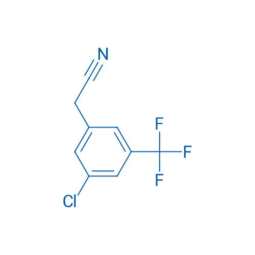 2-(3-Chloro-5-(trifluoromethyl)phenyl)acetonitrile 250mg
