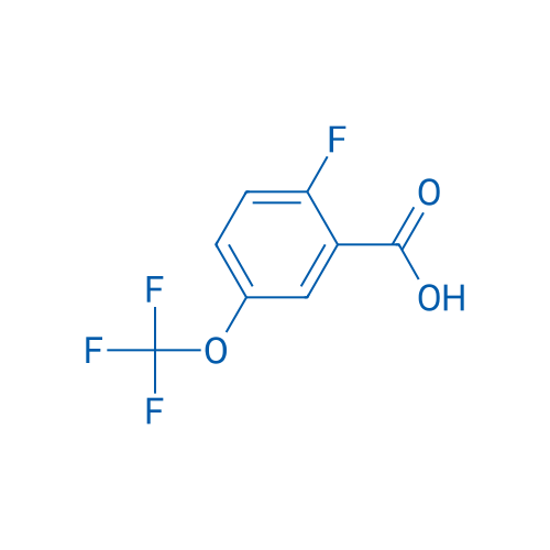 2-Fluoro-5-(trifluoromethoxy)benzoic acid 1g
