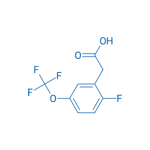 2-Fluoro-5-(trifluoromethoxy)phenylacetic acid 100mg