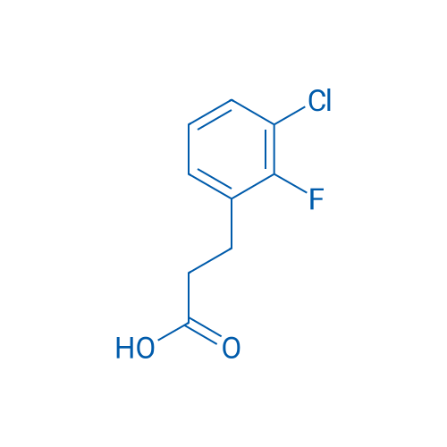 3-(3-Chloro-2-fluorophenyl)propanoic acid 100mg