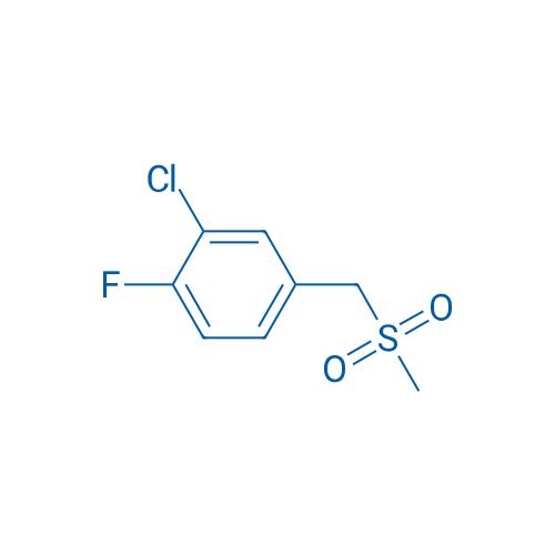 2-Chloro-1-fluoro-4-((methylsulfonyl)methyl)benzene 5g