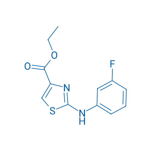 Ethyl 2-((3-fluorophenyl)amino)thiazole-4-carboxylate 5g