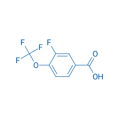 3-Fluoro-4-(trifluoromethoxy)benzoic acid 1g