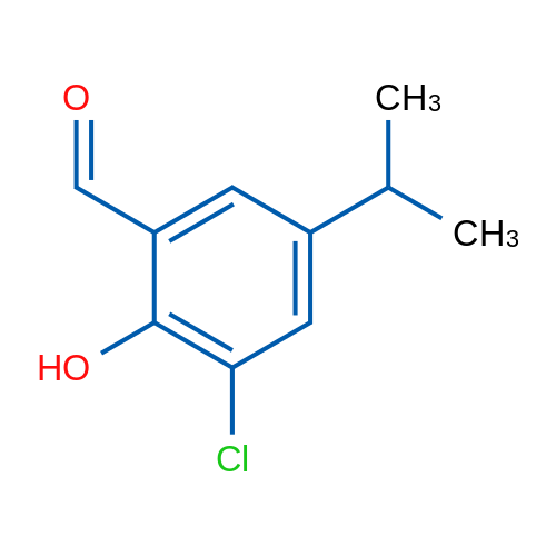 3-Chloro-2-hydroxy-5-isopropylbenzaldehyde 1g
