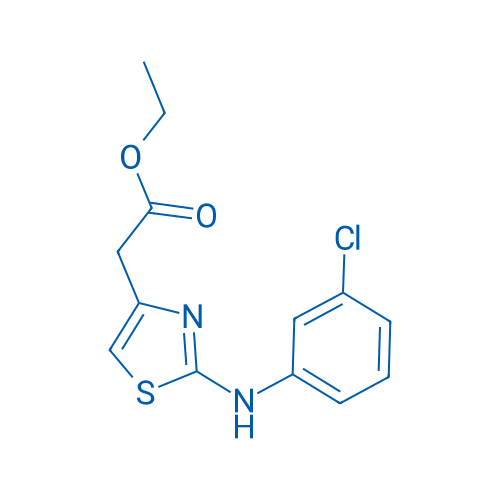 Ethyl 2-(2-((3-chlorophenyl)amino)thiazol-4-yl)acetate 1g