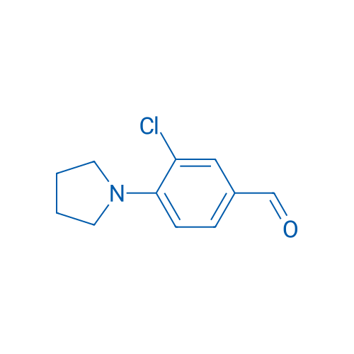 3-Chloro-4-(pyrrolidin-1-yl)benzaldehyde 5g