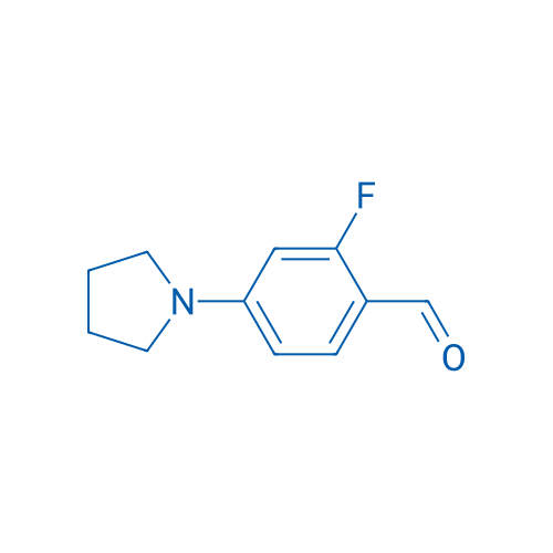 2-Fluoro-4-(pyrrolidin-1-yl)benzaldehyde 1g