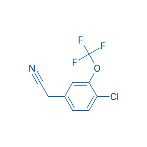 2-(4-Chloro-3-(trifluoromethoxy)phenyl)acetonitrile 5g