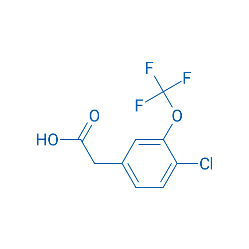 4-Chloro-3-(trifluoromethoxy)phenylacetic acid 1g