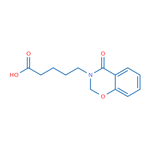 5-(4-Oxo-2H-benzo[e][1,3]oxazin-3(4H)-yl)pentanoic acid 1g