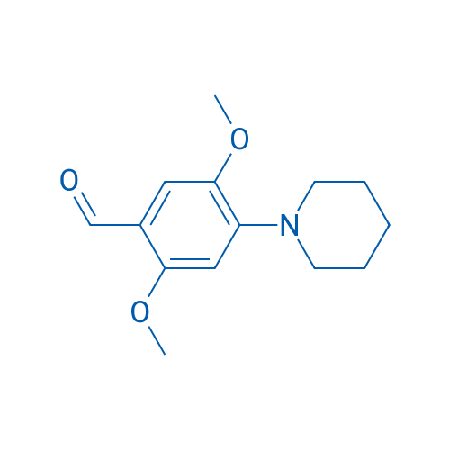 2,5-Dimethoxy-4-(piperidin-1-yl)benzaldehyde 1g