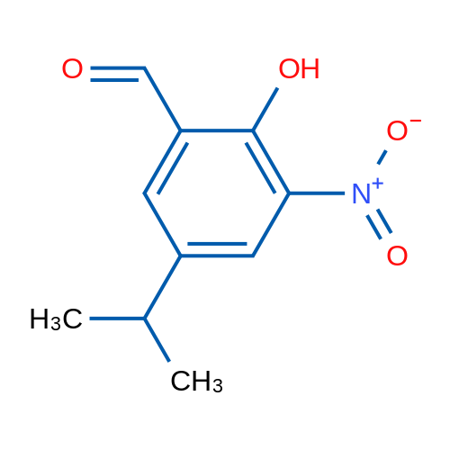 2-Hydroxy-5-isopropyl-3-nitrobenzaldehyde 1g