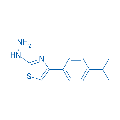 2-Hydrazinyl-4-(4-isopropylphenyl)thiazole 1g