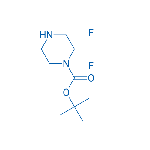 tert-Butyl 2-(trifluoromethyl)piperazine-1-carboxylate 1g