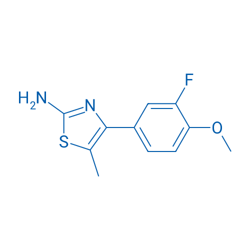 4-(3-Fluoro-4-methoxyphenyl)-5-methylthiazol-2-amine 5g