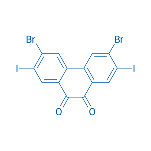 3,6-Dibromo-2,7-diiodophenanthrene-9,10-dione 5g