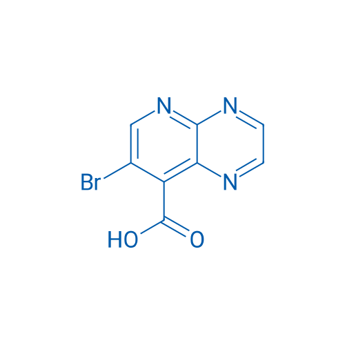 7-Bromopyrido[2,3-b]pyrazine-8-carboxylic acid 250mg