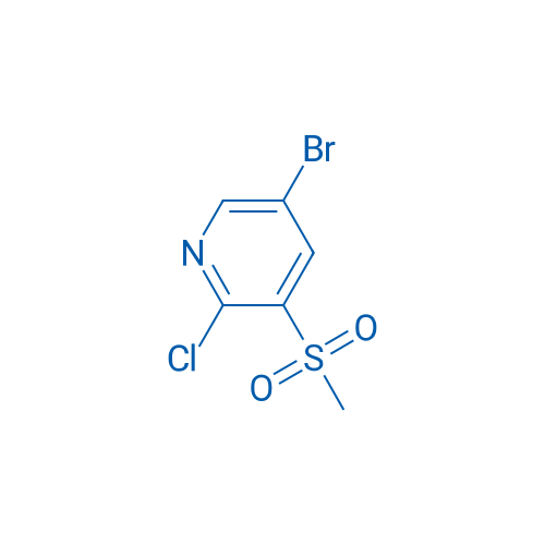 5-Bromo-2-chloro-3-(methylsulfonyl)pyridine 1g