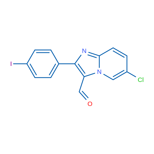 6-Chloro-2-(4-iodophenyl)imidazo[1,2-a]pyridine-3-carbaldehyde 1g