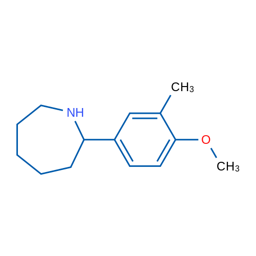 2-(4-Methoxy-3-methylphenyl)azepane 1g