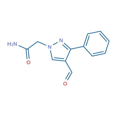 2-(4-Formyl-3-phenyl-1H-pyrazol-1-yl)acetamide 5g