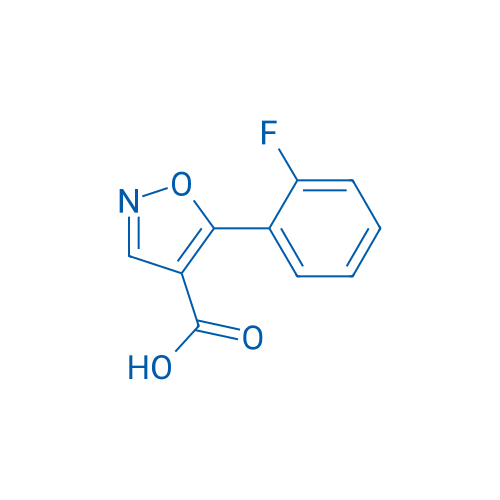 5-(2-Fluorophenyl)-1,2-oxazole-4-carboxylic acid 100mg