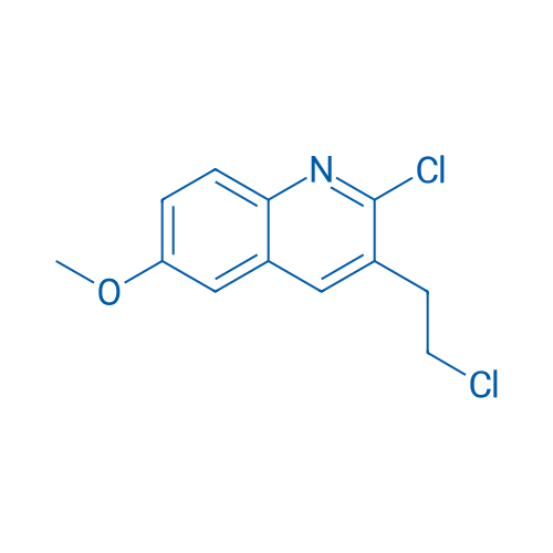 2-Chloro-3-(2-chloroethyl)-6-methoxyquinoline 1g