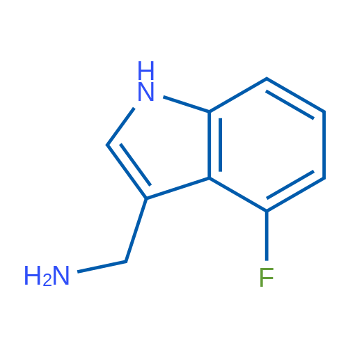 (4-Fluoro-1H-indol-3-yl)methanamine 1g