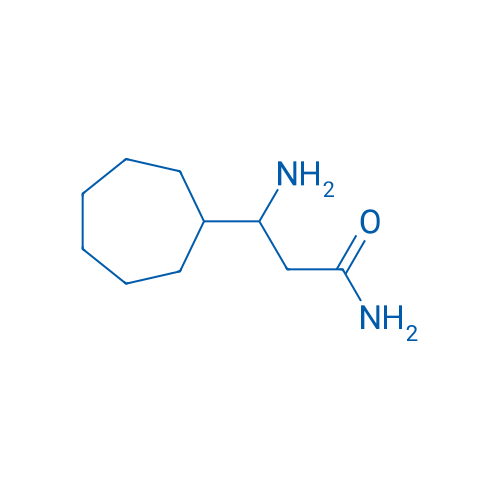 3-Amino-3-cycloheptylpropanamide 1g