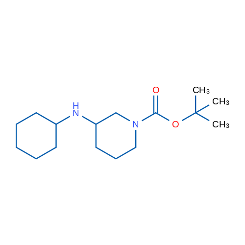 tert-Butyl 3-(cyclohexylamino)piperidine-1-carboxylate 1g