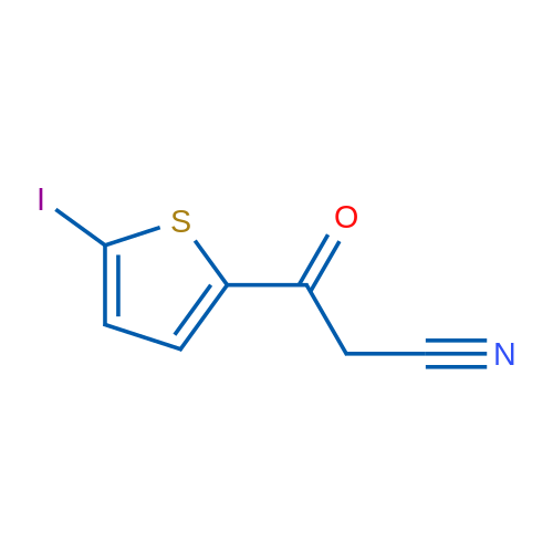 3-(5-Iodothiophen-2-yl)-3-oxopropanenitrile 1g