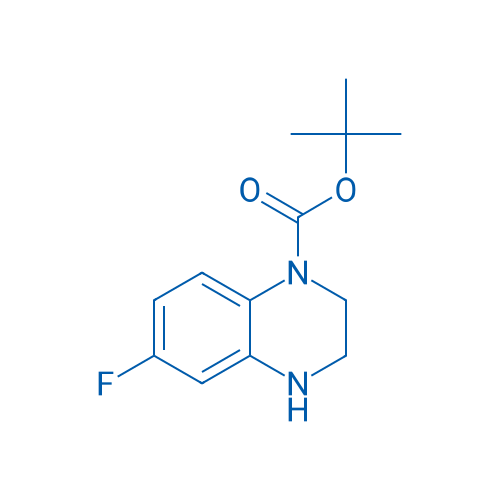 tert-Butyl 6-fluoro-3,4-dihydroquinoxaline-1(2H)-carboxylate 100mg