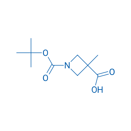 1-(tert-Butoxycarbonyl)-3-methylazetidine-3-carboxylic acid 250mg