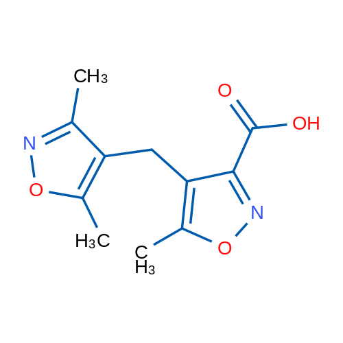 4-((3,5-Dimethylisoxazol-4-yl)methyl)-5-methylisoxazole-3-carboxylic acid 1g