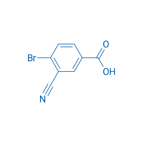 4-Bromo-3-cyanobenzoic acid 1g