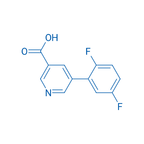 5-(2,5-Difluorophenyl)nicotinic acid 1g