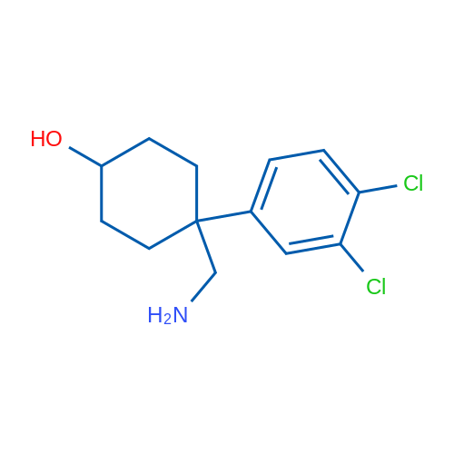 4-(Aminomethyl)-4-(3,4-dichlorophenyl)cyclohexanol 5g