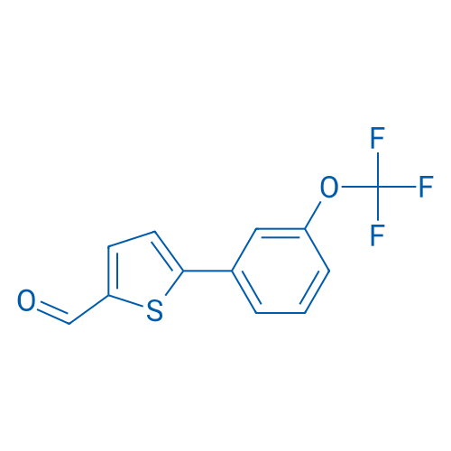 5-(3-(Trifluoromethoxy)phenyl)thiophene-2-carbaldehyde 1g