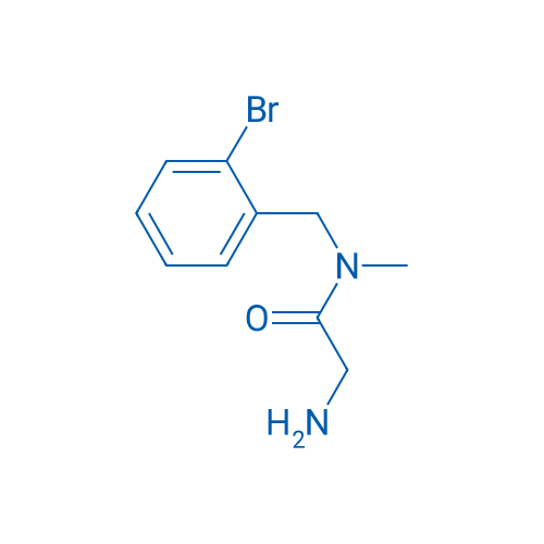 2-Amino-N-(2-bromobenzyl)-N-methylacetamide 1g
