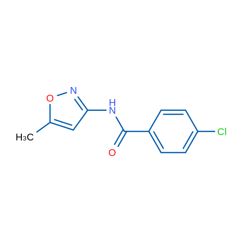 4-Chloro-N-(5-methyl-1,2-oxazol-3-yl)benzamide 100mg