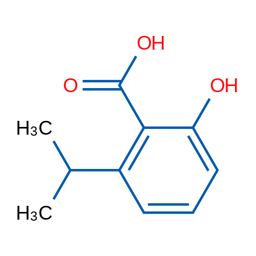 2-Hydroxy-6-isopropylbenzoic acid 250mg