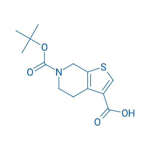 6-(tert-Butoxycarbonyl)-4,5,6,7-tetrahydrothieno[2,3-c]pyridine-3-carboxylic acid 250mg