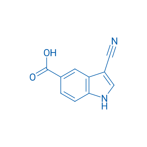 3-Cyano-1H-indole-5-carboxylic acid 1g