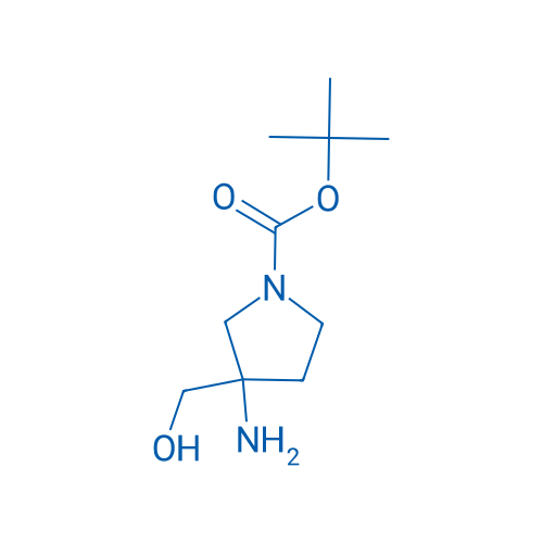 tert-Butyl 3-amino-3-(hydroxymethyl)pyrrolidine-1-carboxylate 5g
