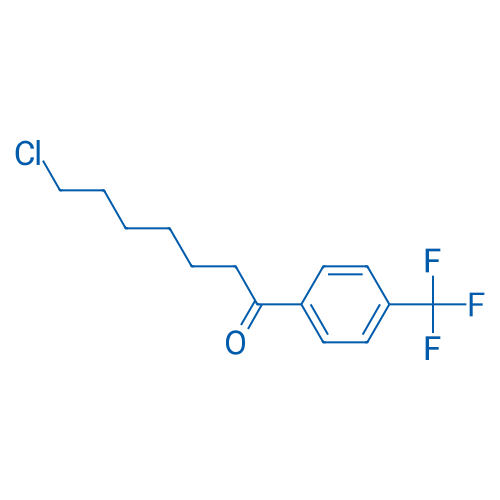 7-Chloro-1-oxo-1-(4-trifluoromethylphenyl)heptane 1g