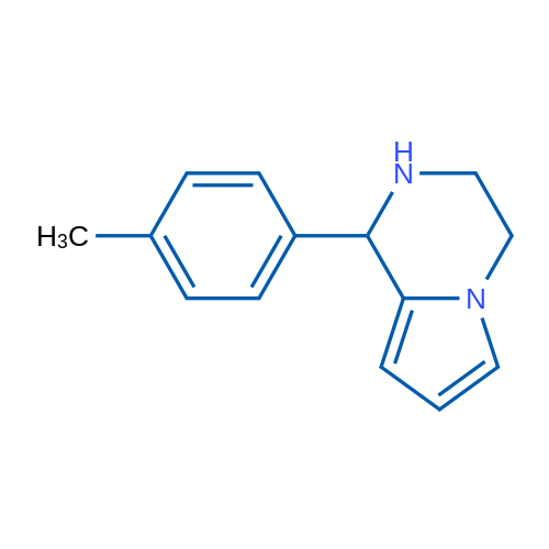 1-(p-tolyl)-1,2,3,4-tetrahydropyrrolo[1,2-a]pyrazine 250mg