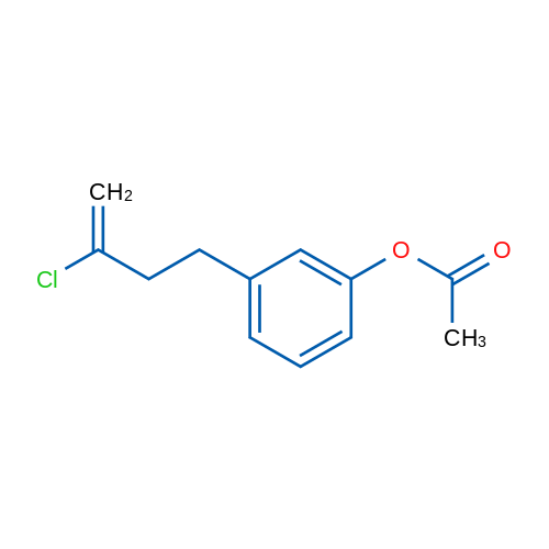 4-(3-Acetoxyphenyl)-2-chloro-1-butene 1g