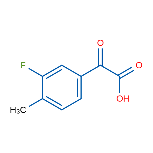2-(3-Fluoro-4-methylphenyl)-2-oxoacetic acid 1g