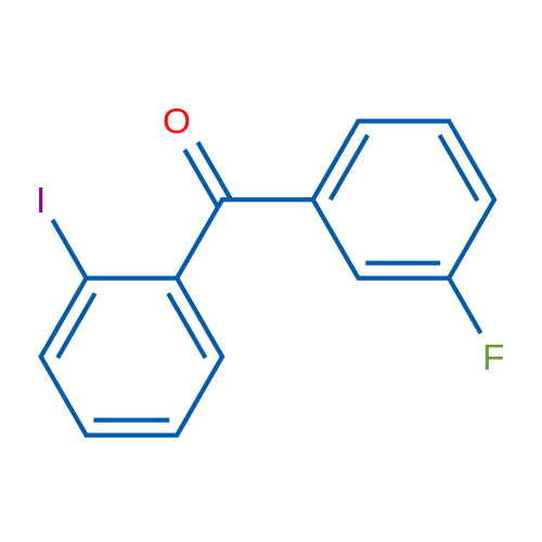 3-Fluoro-2'-iodobenzophenone 1g