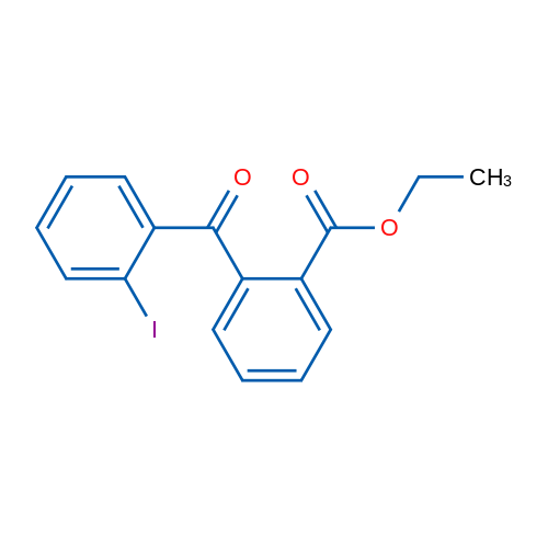 2-Ethoxycarbonyl-2'-iodobenzophenone 1g